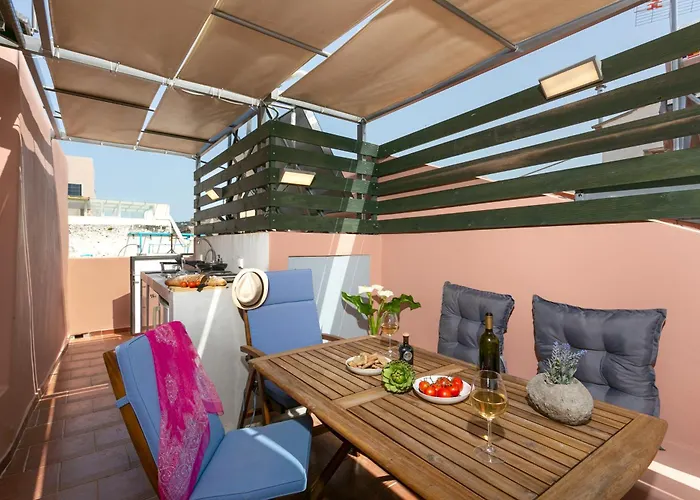 La Barchetta Old Town With Seaview Nyaraló Hriszí Aktí Haniá